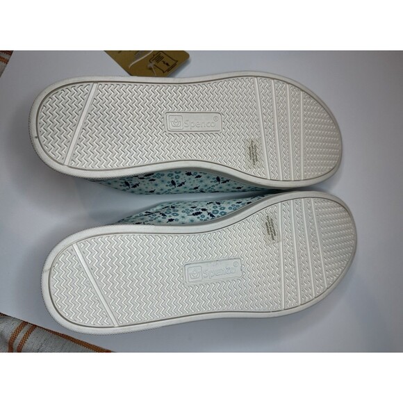 SPENCO Santa Maria Slip On Sneakers Womens Size 9D Canvas floral print - Picture 12 of 16